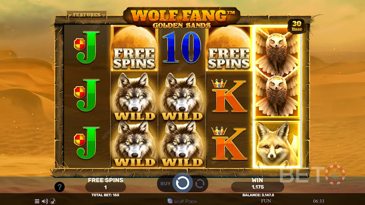 Wolf Fang Голден Сандс Ревиев би БЕТО Слотс