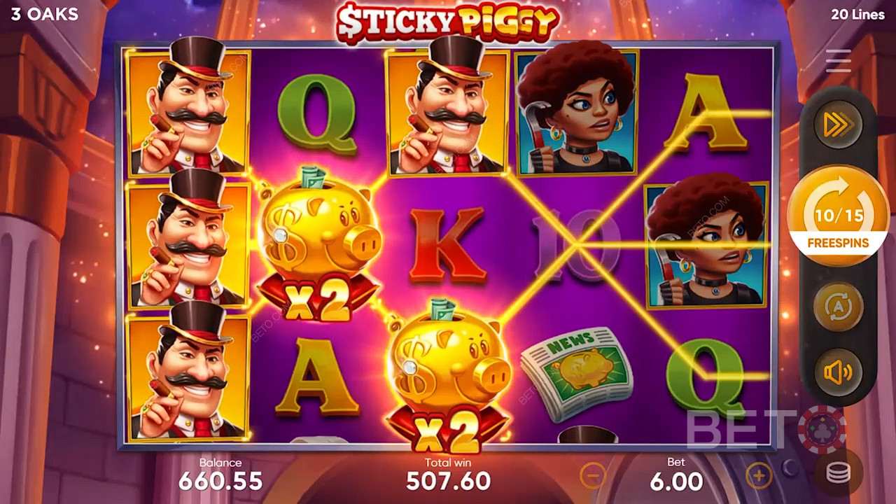 Sticky Piggy Igraj Besplatno