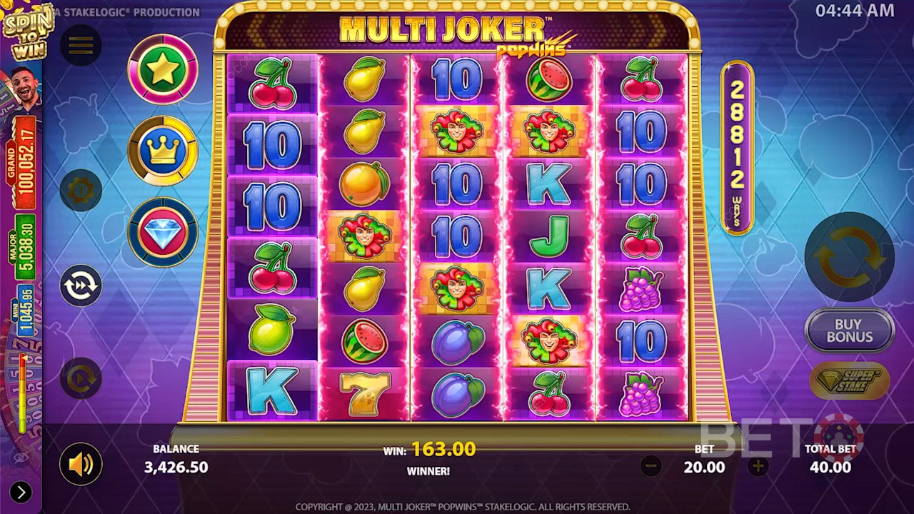 Multi Joker Popwins Igraj Besplatno