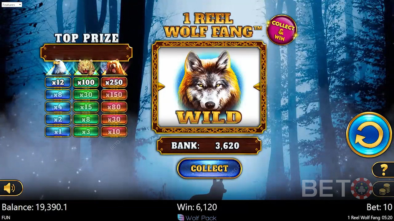 1 Reel Wolf Fang Igraj Besplatno