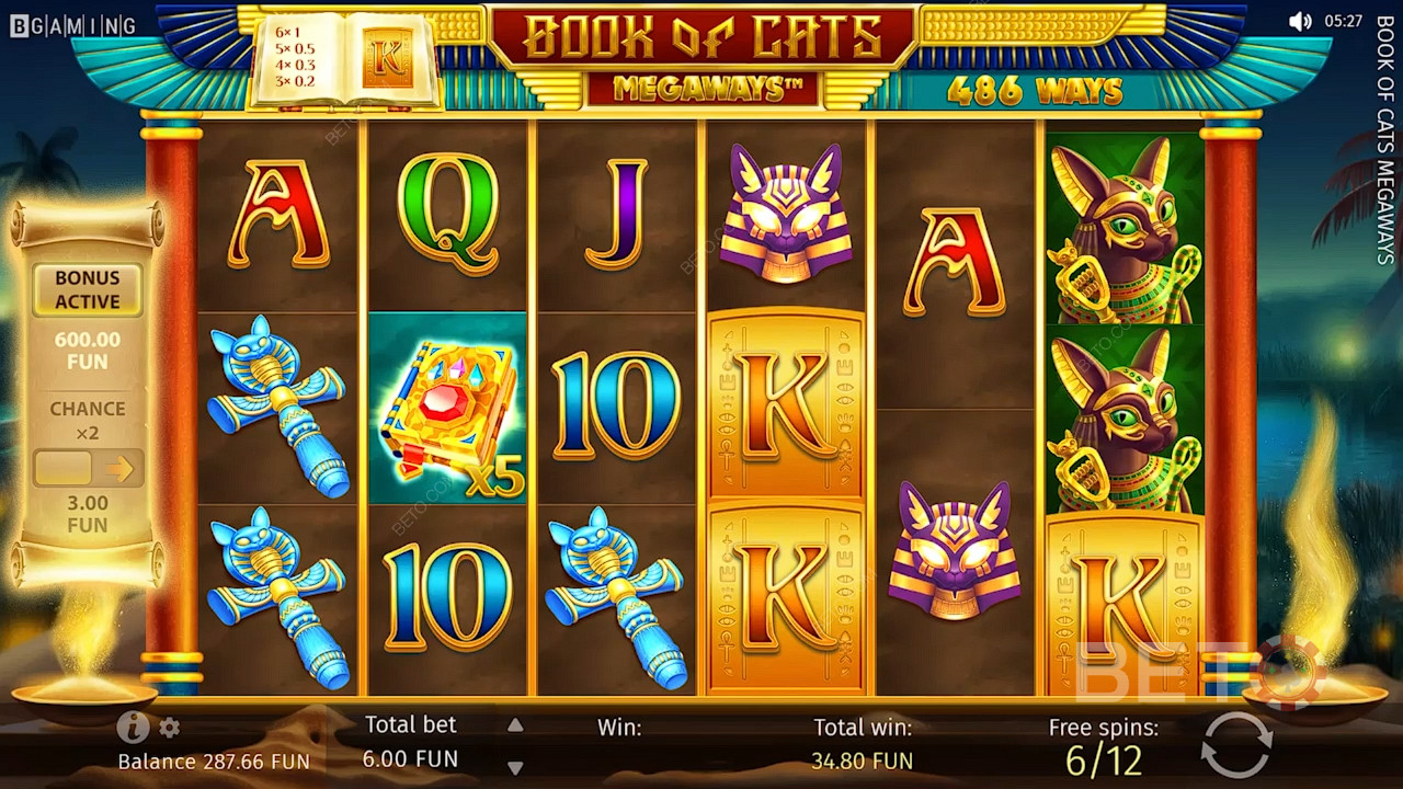 Book of Cats Megaways Igraj Besplatno
