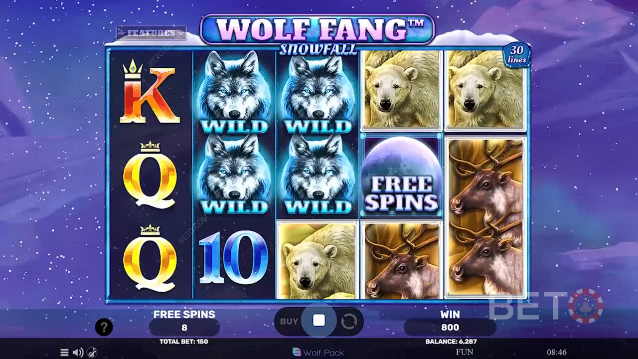 Wolf Fang Snowfall Igraj Besplatno