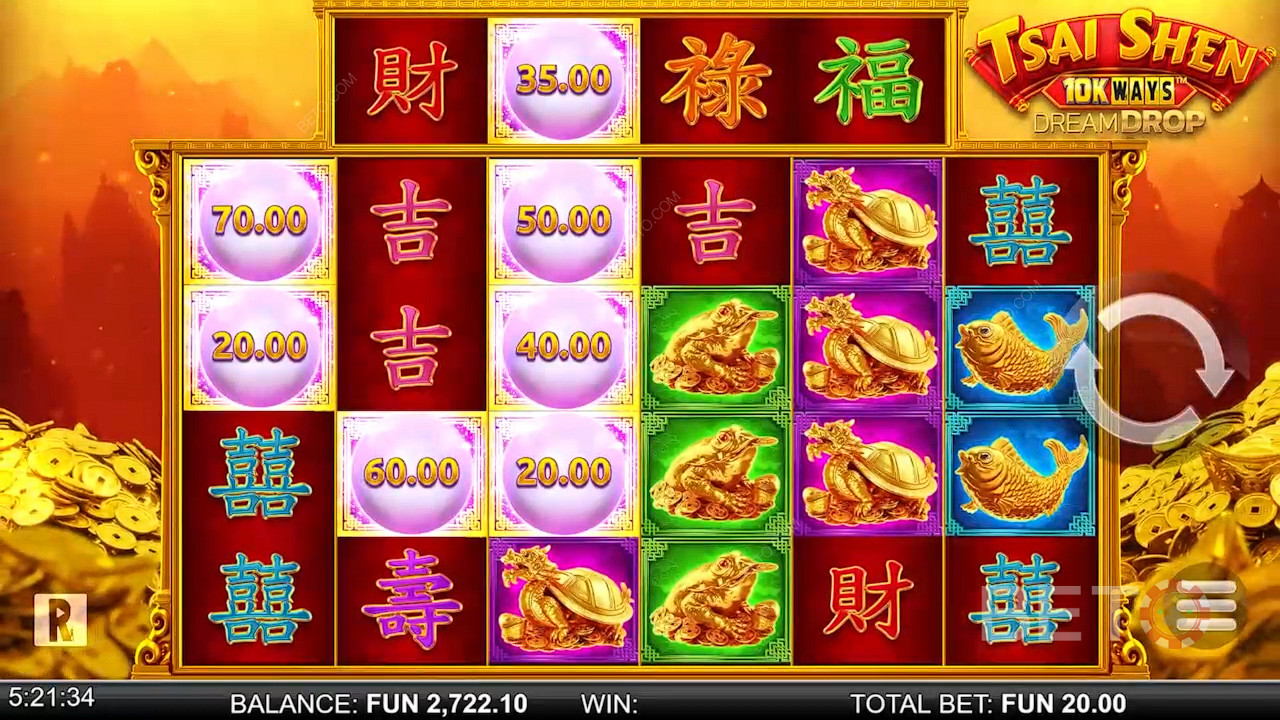 Tsai Shen 10K Ways Dream Drop Igraj Besplatno