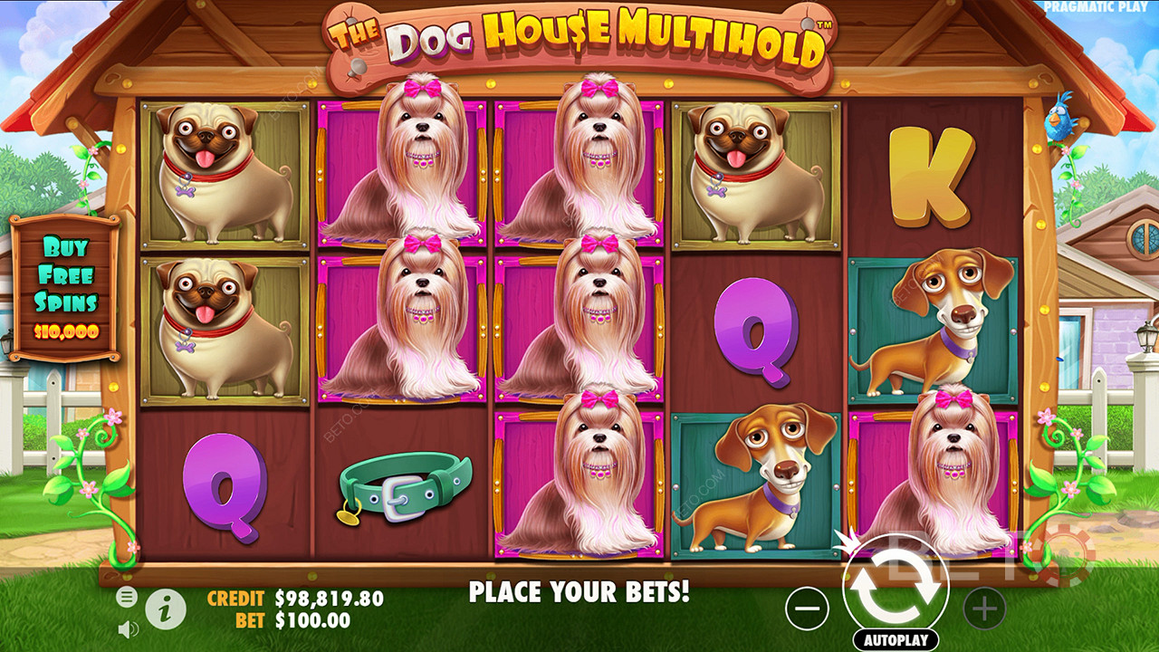 Пресуда за The Dog House Мултихолд видео слот
