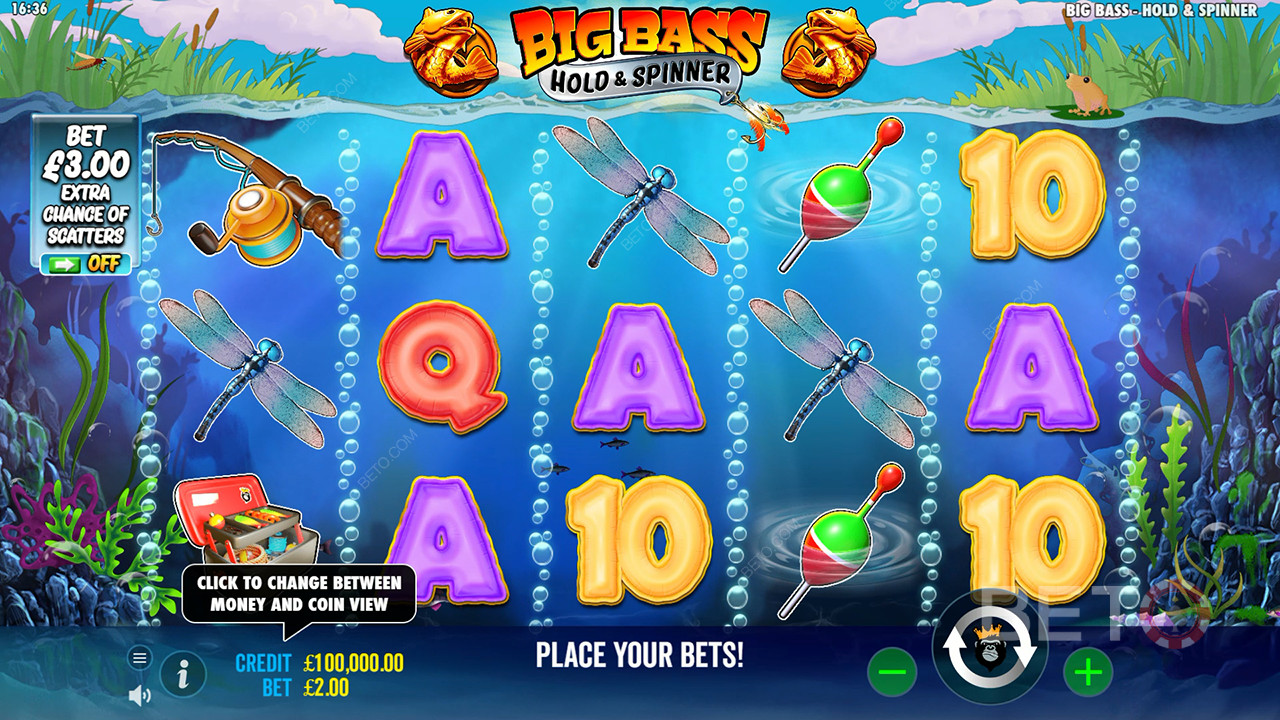 Како се игра Big Bass Bonanza Hold and Spinner из Reel Kingdom
