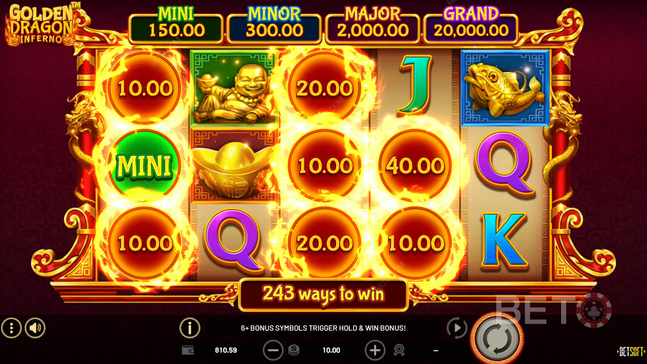 Golden Dragon Inferno Igraj Besplatno