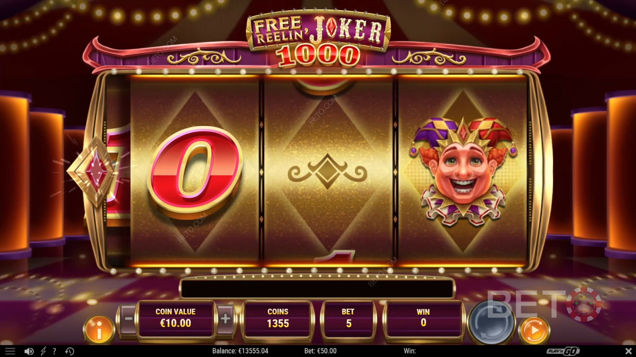 Free Reelin Joker 1000 преглед од БЕТО слотова
