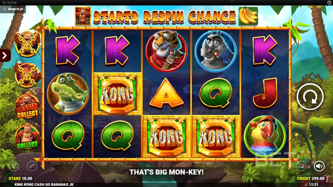 Рецензија игре King Kong Cash Go Bananas од стране BETO Slots
