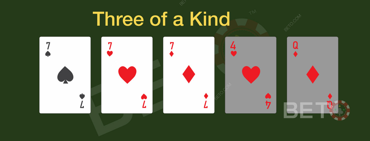 Три врсте у онлајн покеру