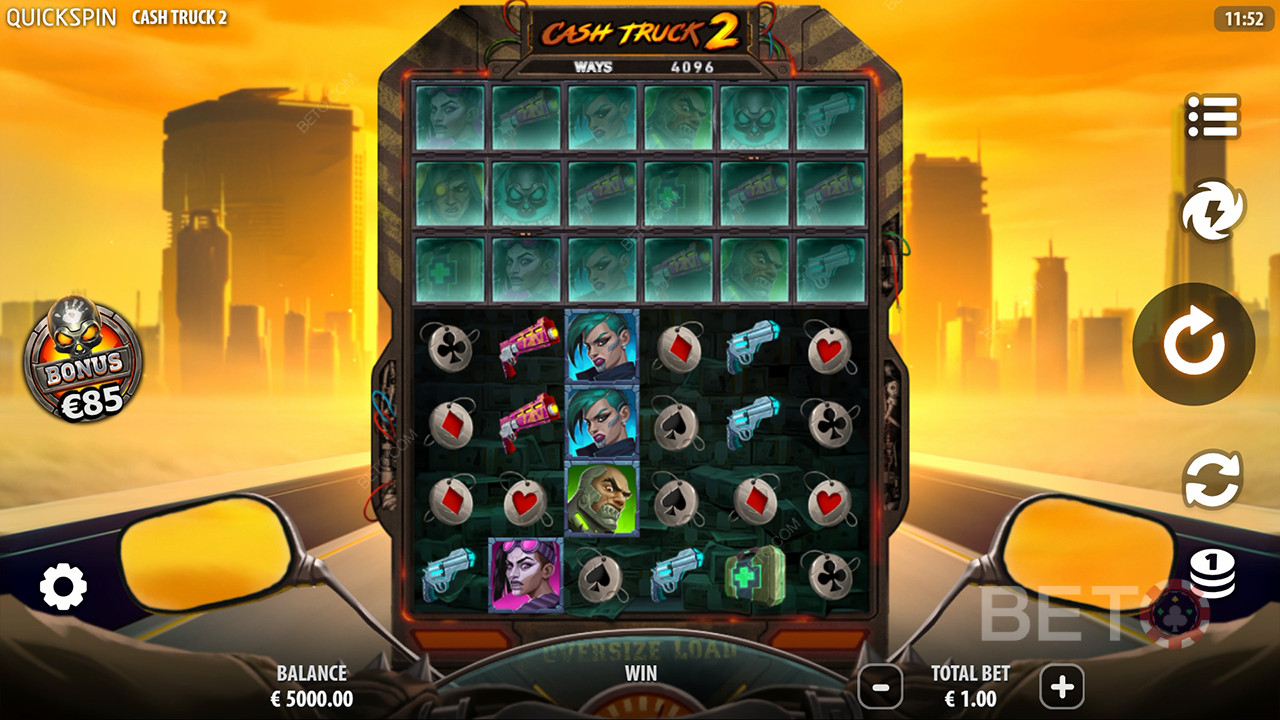 Како играти Quickspin Цасх Труцк 2