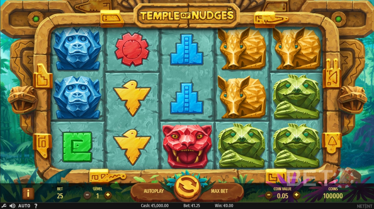 Temple of Nudges видео слот
