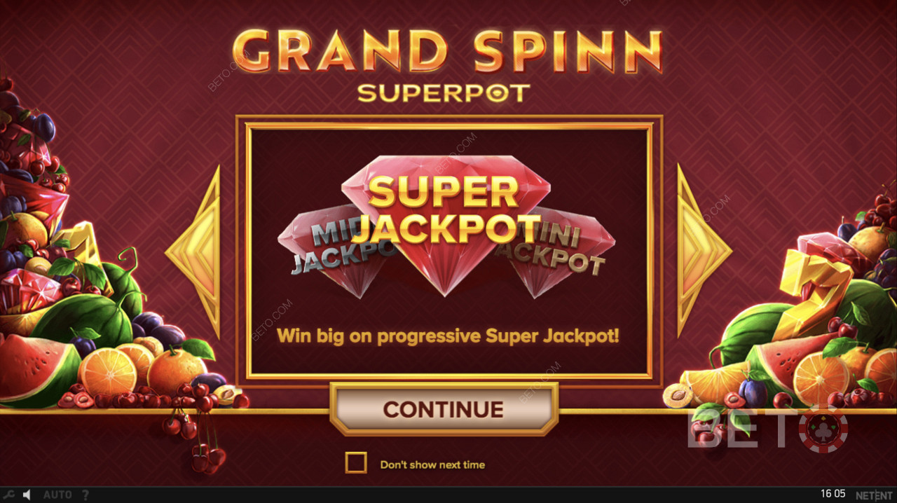 Прогресивни супер џекпот се покреће у Grand Spinn Superpot