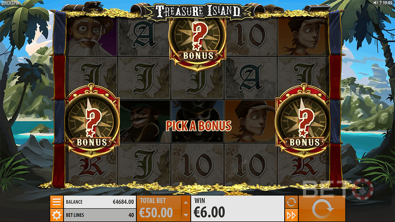 Treasure Island (Quickspin)  Igraj Besplatno