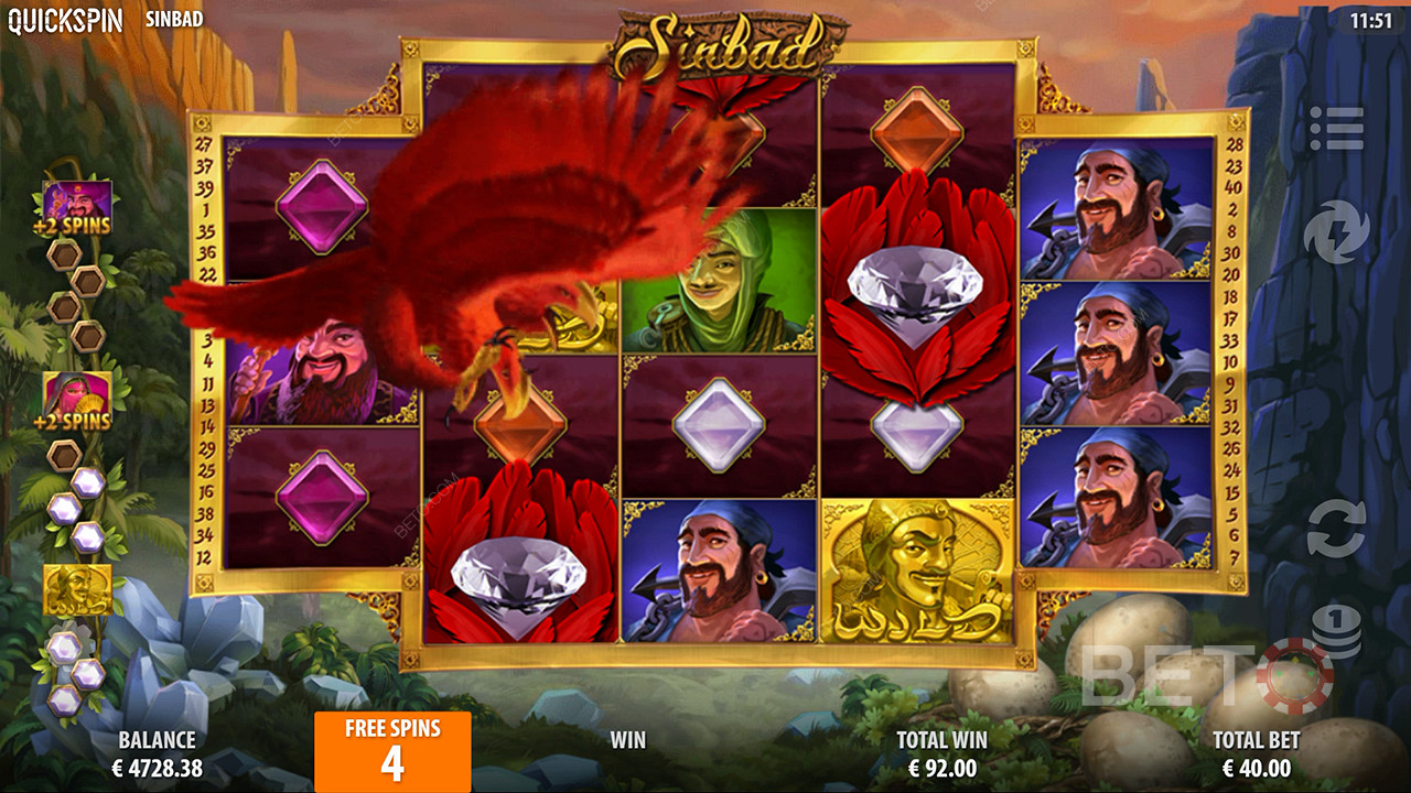 Sinbad (Quickspin)  Igraj Besplatno