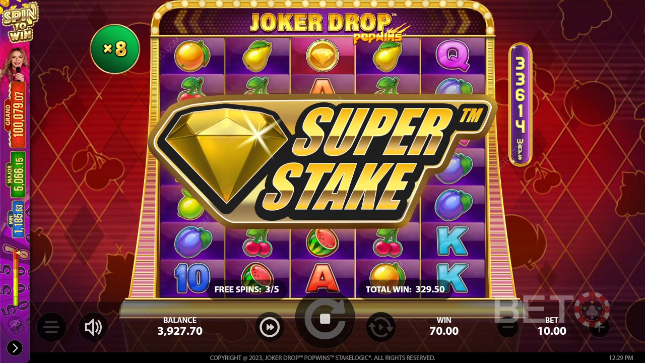 Joker Drop PopWins Igraj Besplatno