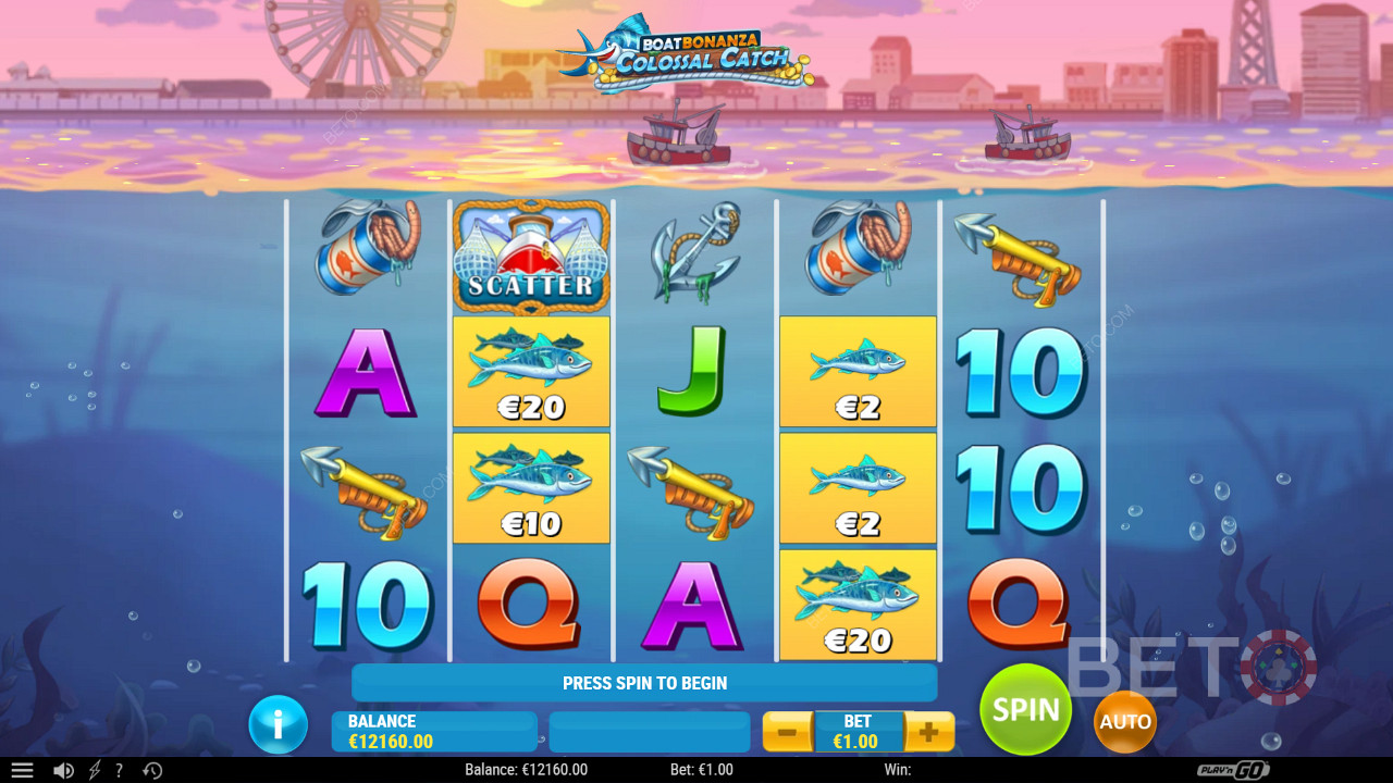 Boat Bonanza Colossal Catch  Igraj Besplatno