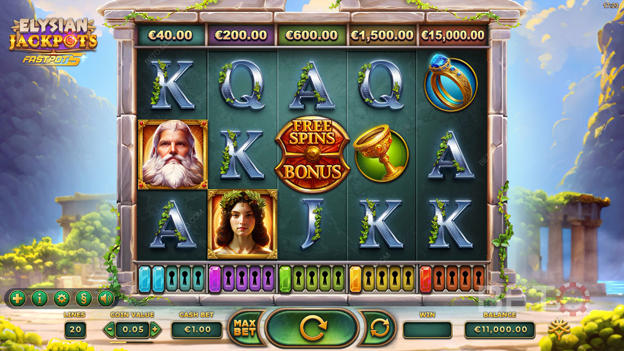Elysian Jackpots Igraj Besplatno