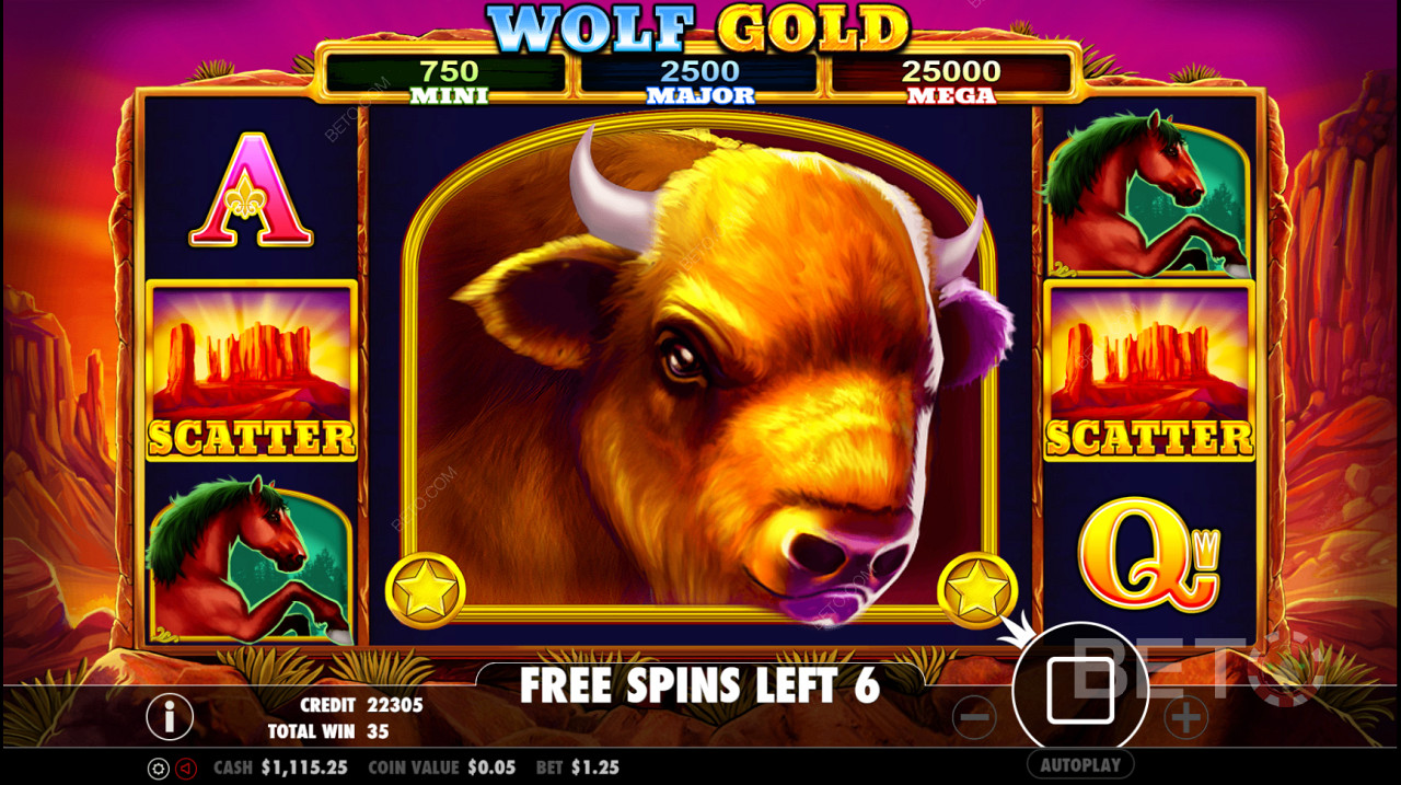 Wolf Gold Америцан Тхеме - Дивље популаран