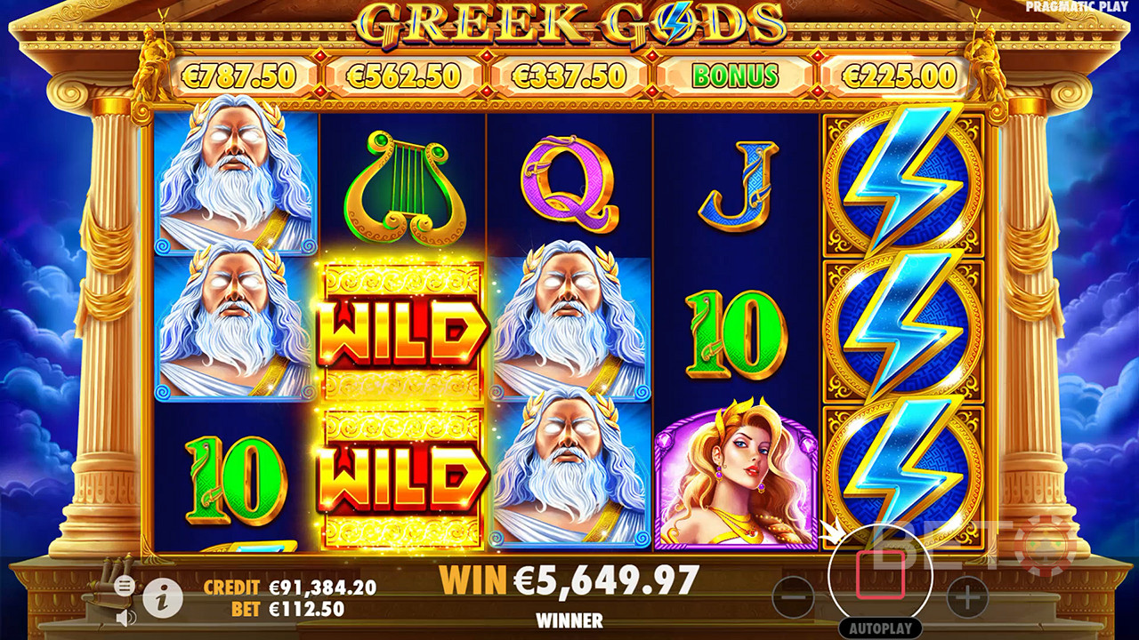 Greek Gods (Pragmatic Play)  Igraj Besplatno