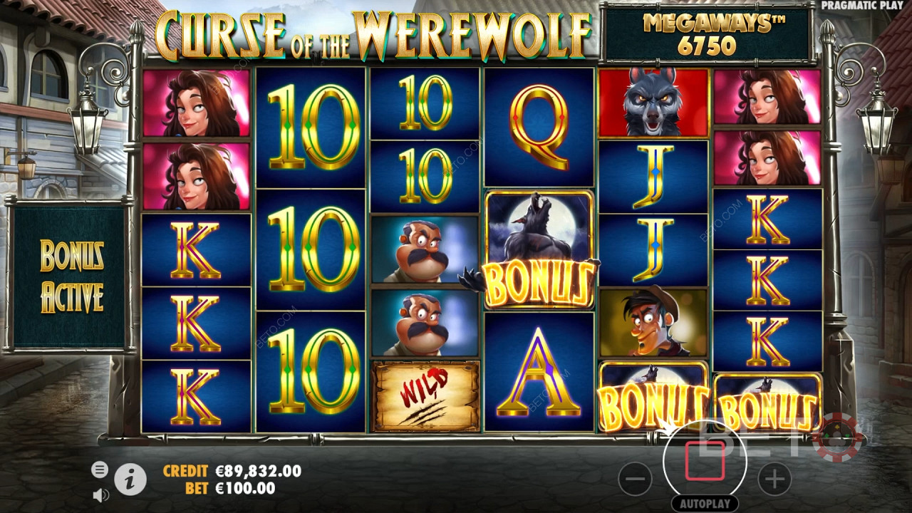 Curse of the Werewolf Megaways Igraj Besplatno