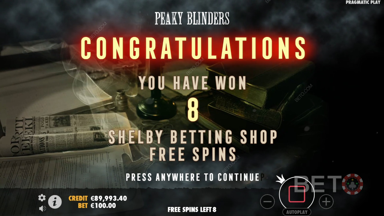 Бонус функције објашњене у игри Peaky Blinders од стране Pragmatic Play