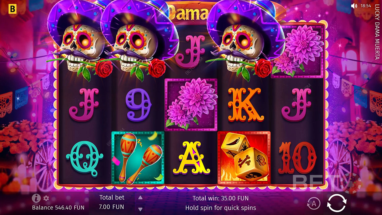 Lucky Dama Muerta Igraj Besplatno