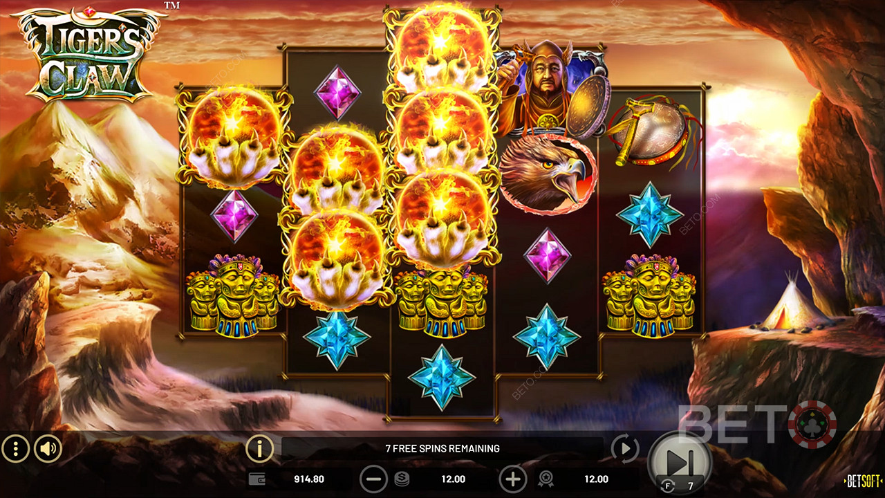 Tiger's Claw (Betsoft)  Igraj Besplatno
