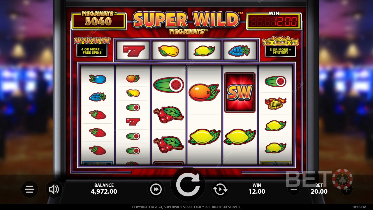 Super Wild Megaways Igraj Besplatno
