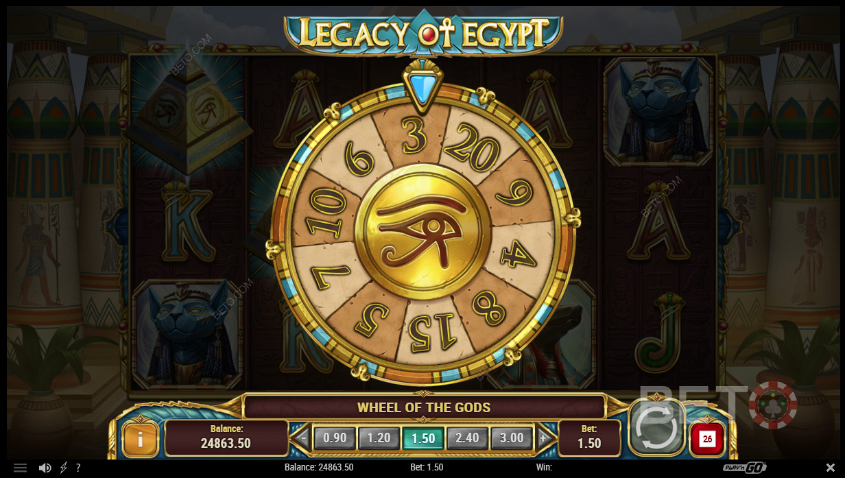Специјална карактеристика у Legacy Of Egypt