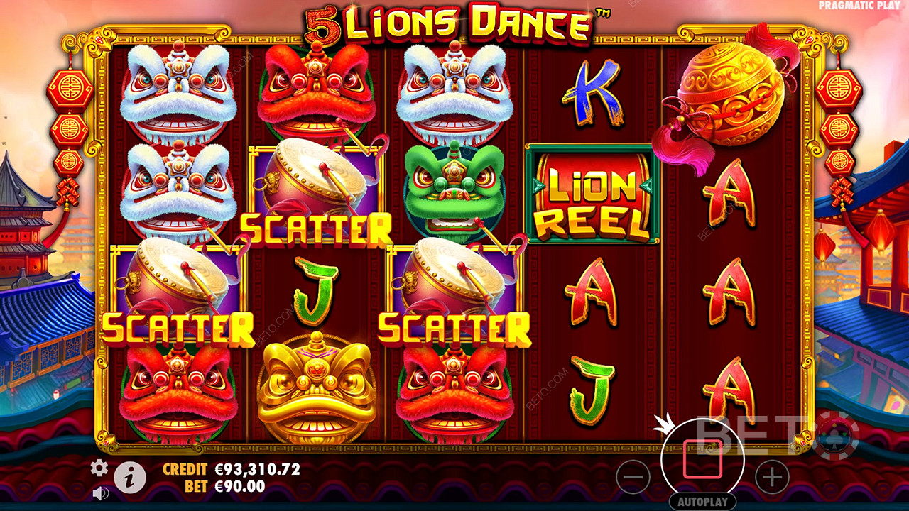 5 Lions Dance Igraj Besplatno