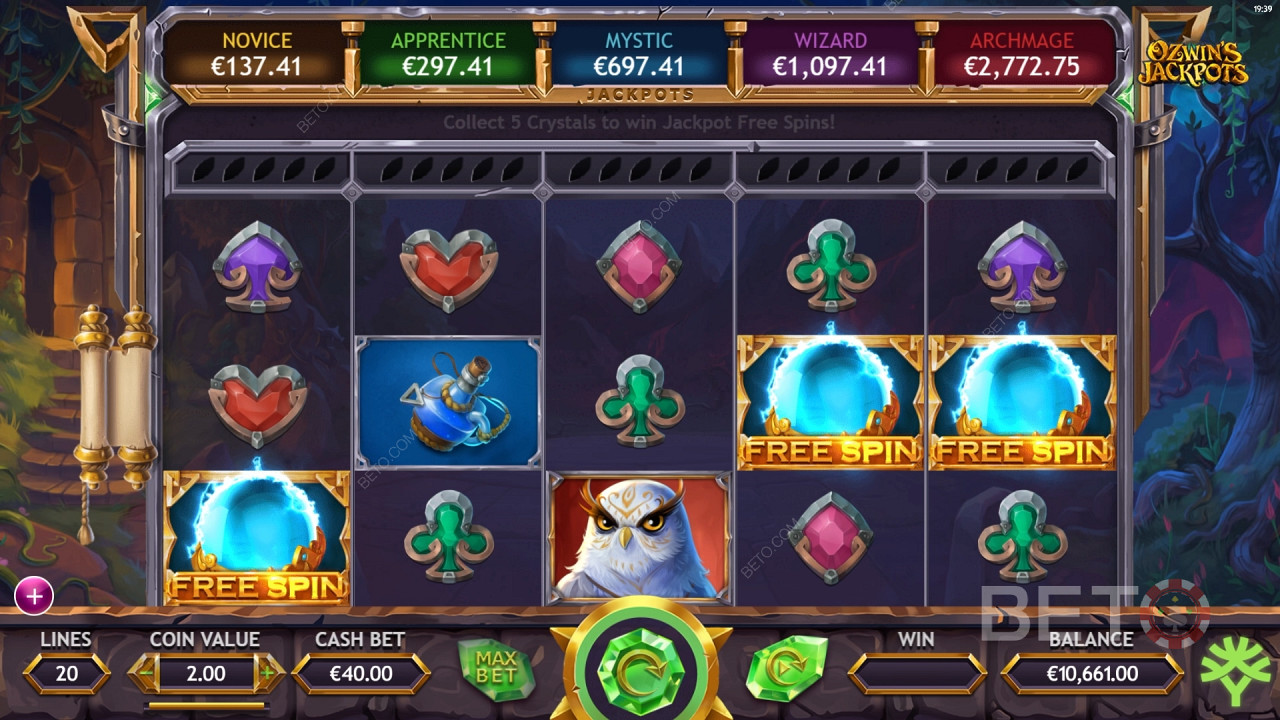 Ozwin's Jackpots Igraj Besplatno