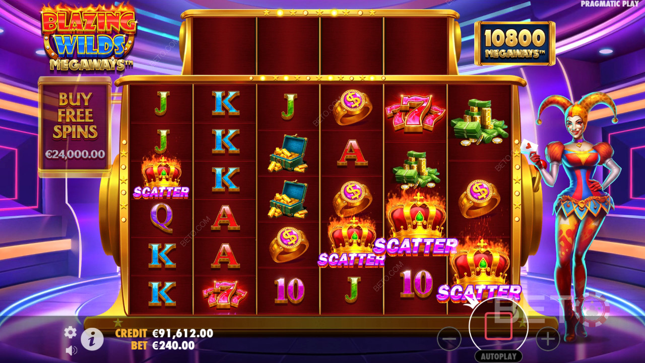 Рецензија игре Blazing Wilds Megaways од стране BETO Slots