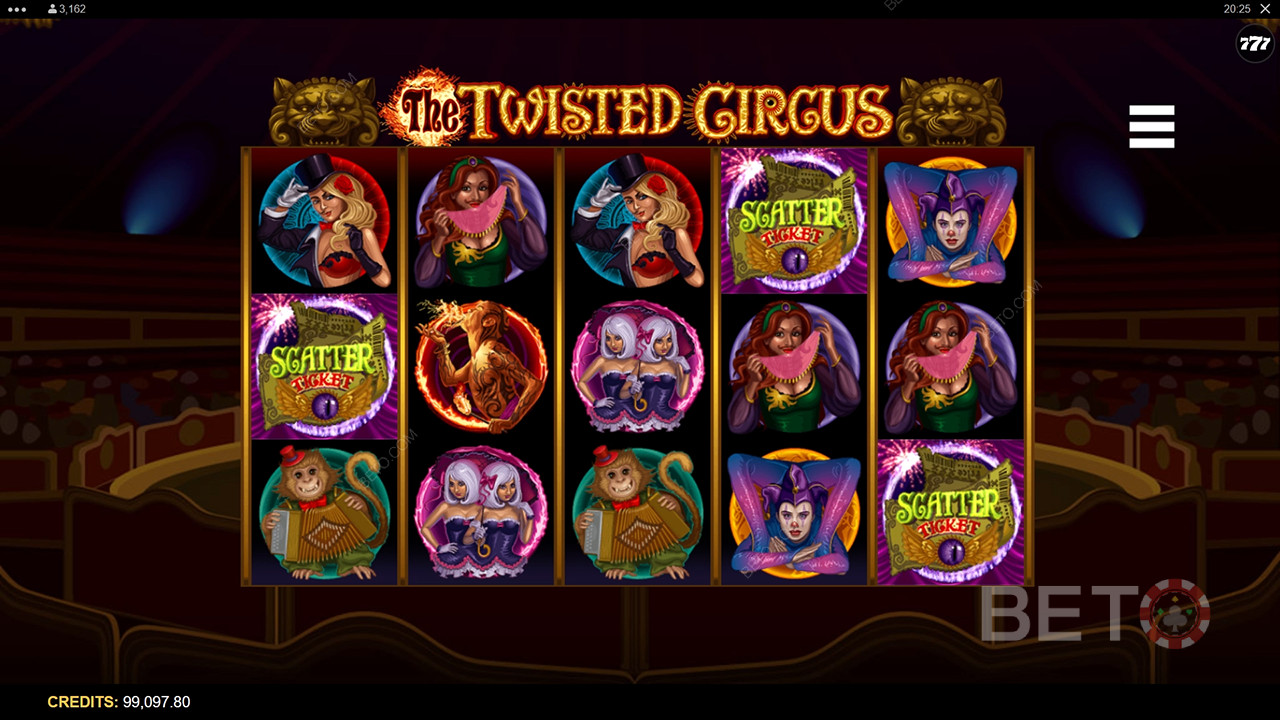 Рецензија игре The Twisted Circus од стране BETO Slots