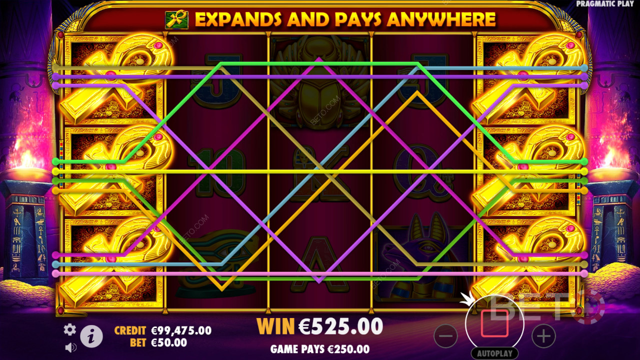 Бонус функције објашњене у игри Ancient Egypt Classic од стране Pragmatic Play