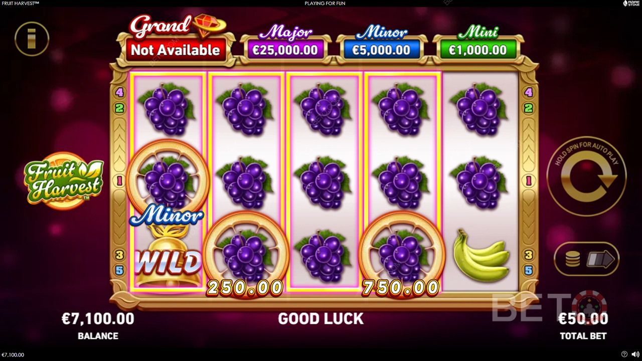 Бонус функције објашњене у игри Fruit Harvest од стране Rarestone Gaming