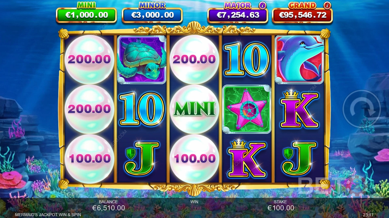 Mermaid's Jackpot Win & Spin Igraj Besplatno