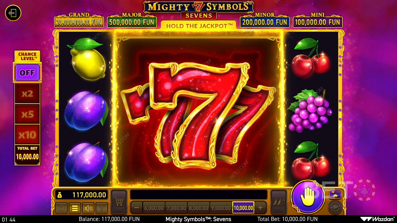 Mighty Symbols: Sevens Igraj Besplatno