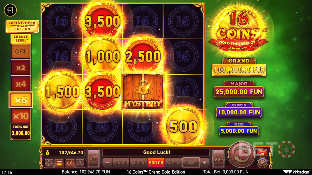 16 Coins Grand Gold Edition Igraj Besplatno