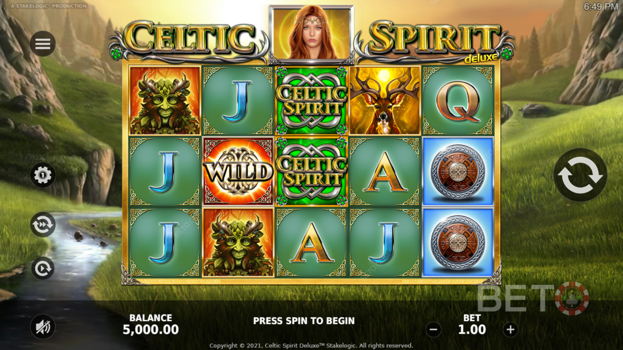 Celtic Spirit Deluxe преглед од БЕТО слотова