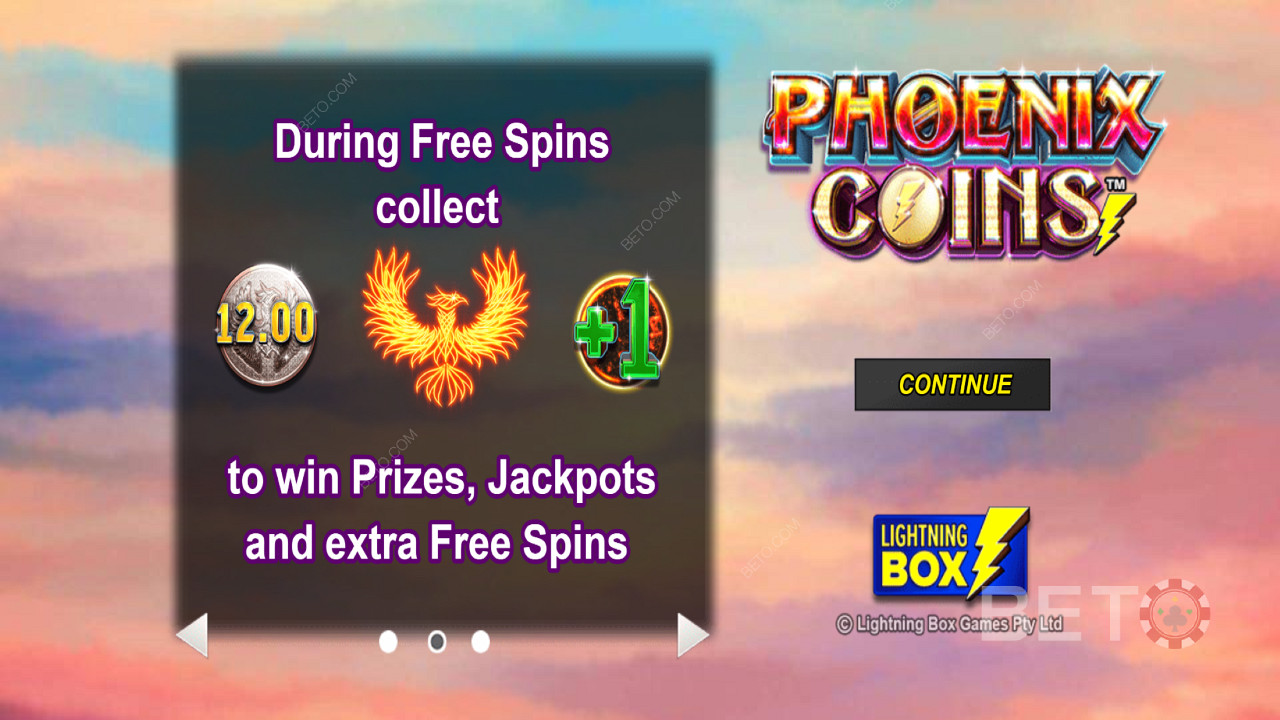 Почетни екран Phoenix Coins