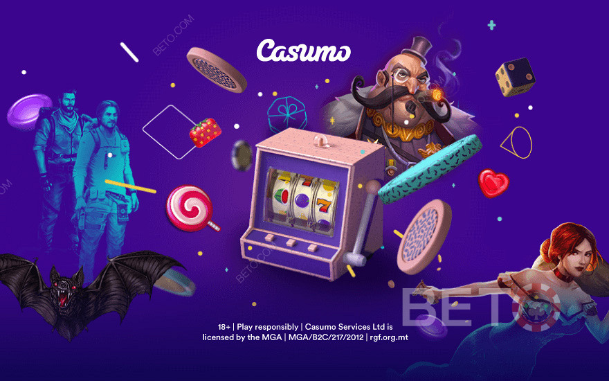 Casumo бонус и узбудљив избор казино игара.