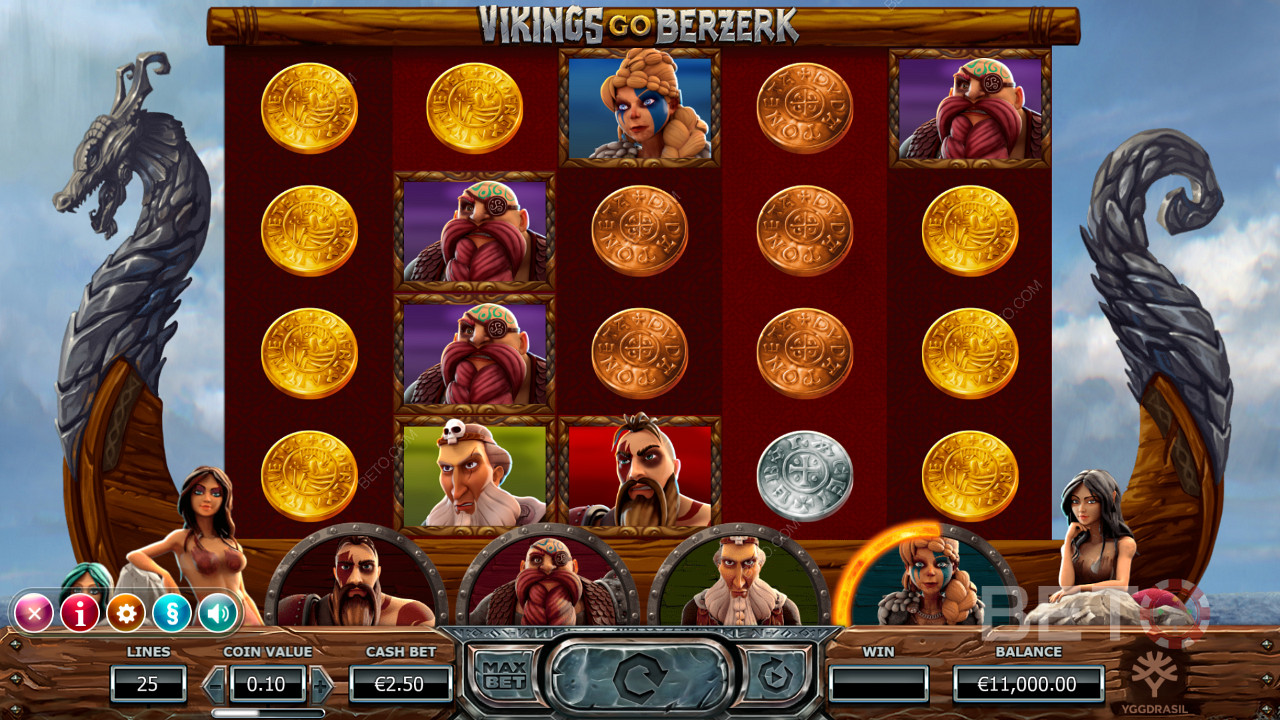 Vikings Go Berzerk слот је пун фантастичних карактеристика