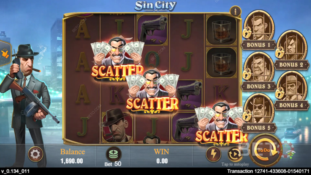 Sin City (TaDa Gaming) Igraj Besplatno