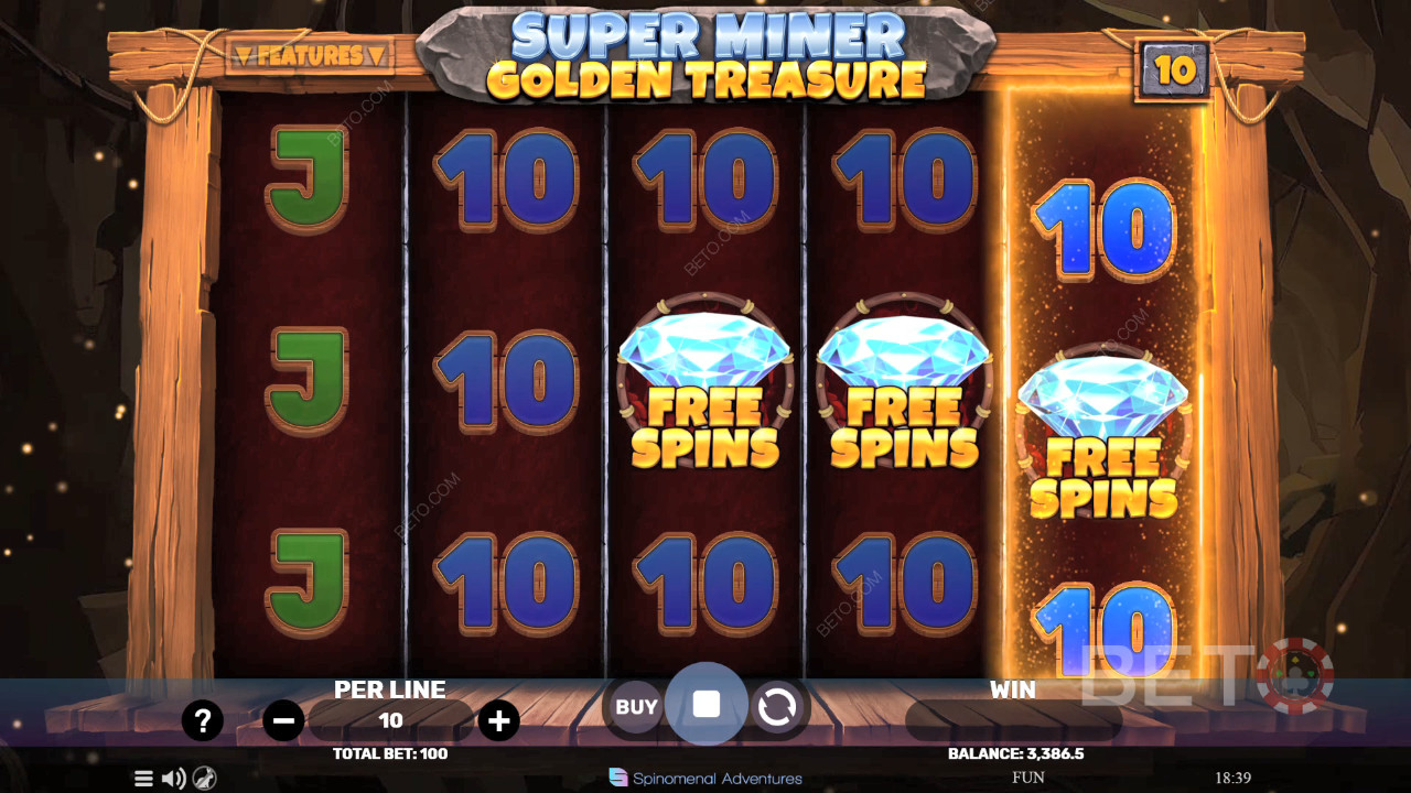 Super Miner - Golden Treasure Igraj Besplatno