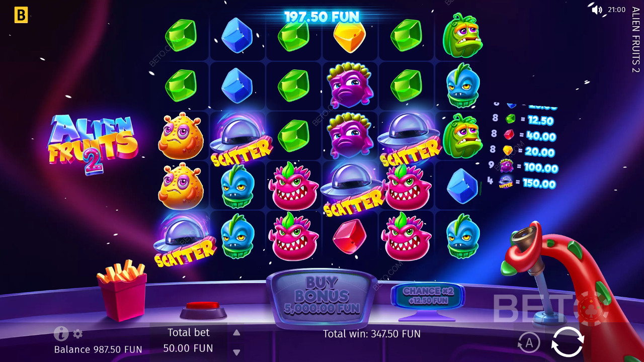 Alien Fruits 2 Igraj Besplatno