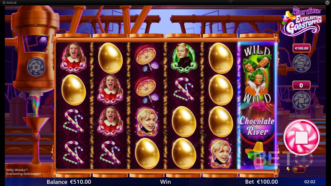 Рецензија Willy Wonka Everlasting Gobstopper-а од стране BETO Slots-а