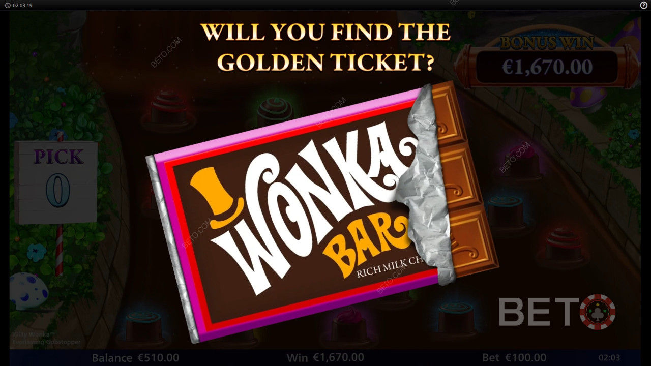 Пресуда за слот Willy Wonka Everlasting Gobstopper онлајн