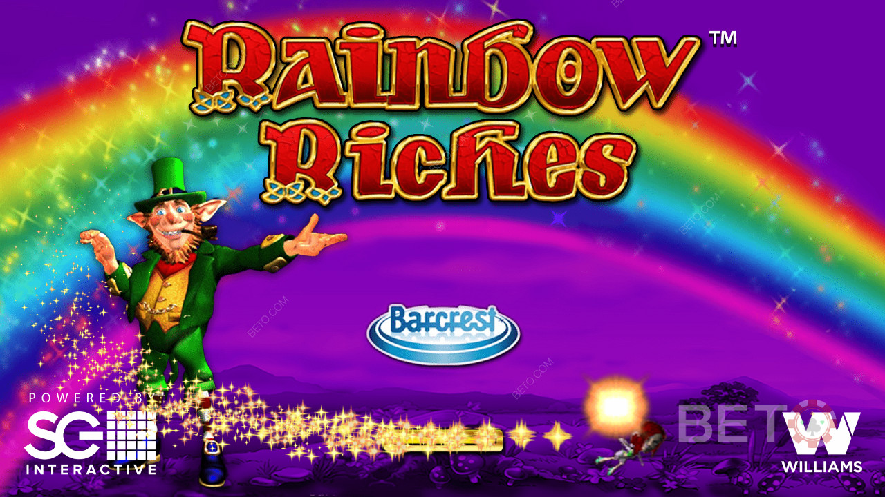 Rainbow Riches онлајн екран за отварање слота
