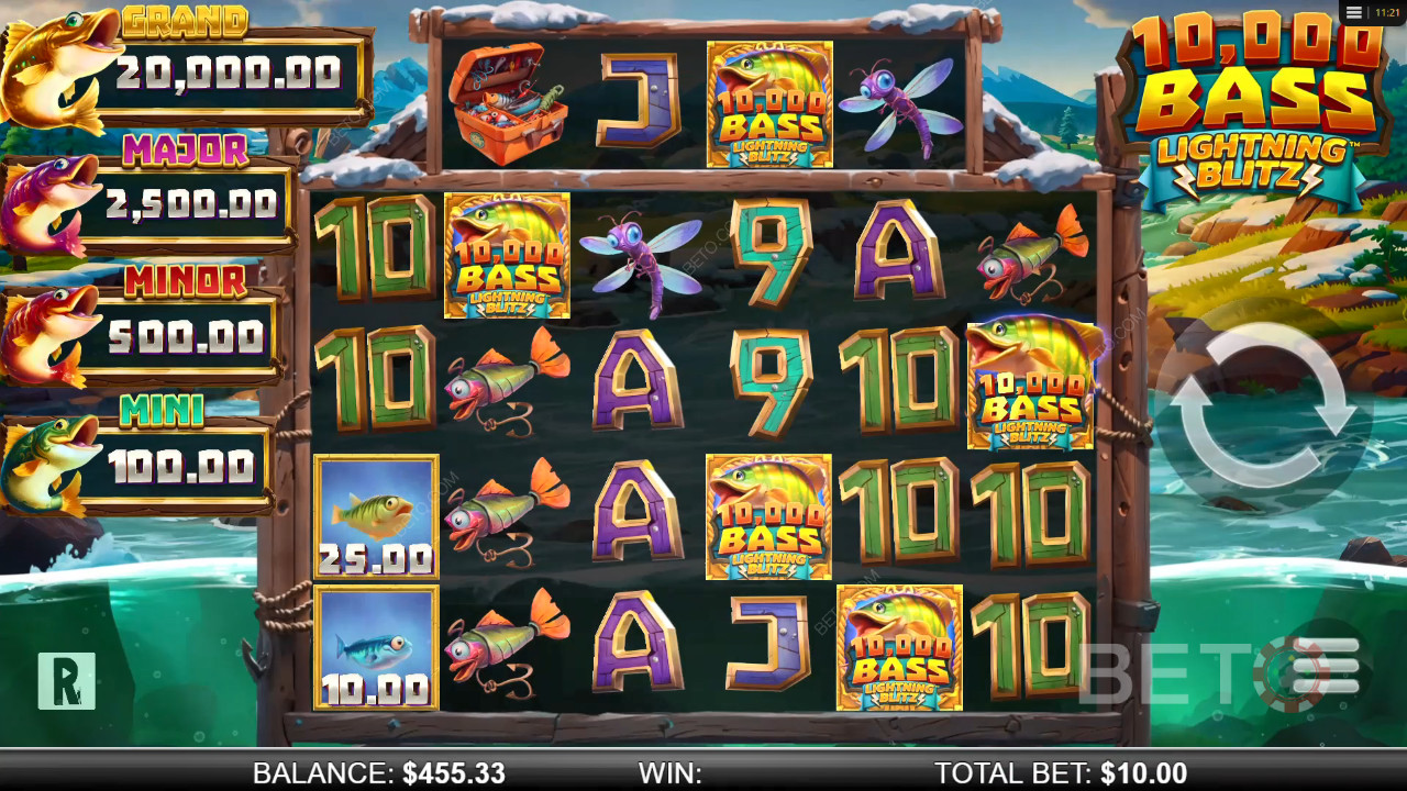 10,000 Big Bass Lightning Blitz Igraj Besplatno