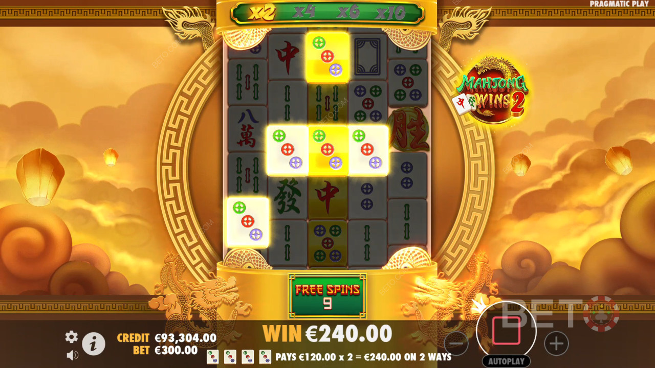 Бонус функције објашњене у игри Mahjong Wins 2 од стране Pragmatic Play